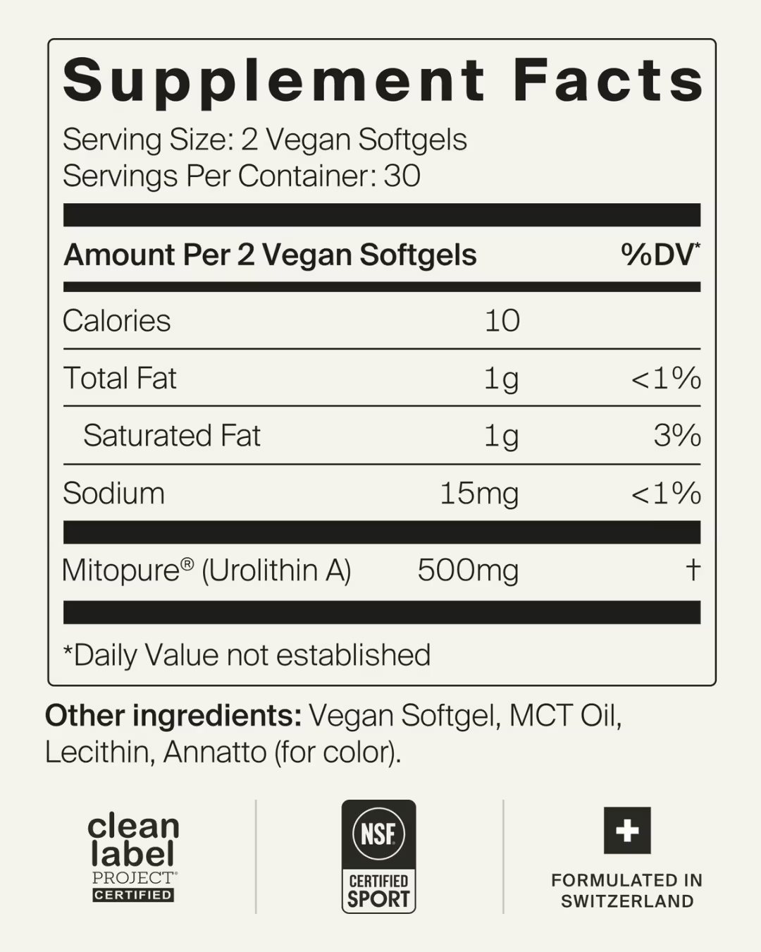 Cellora™ SoftGels Urolithin A