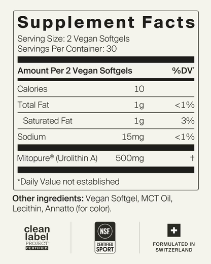 Cellora™ SoftGels Urolithin A